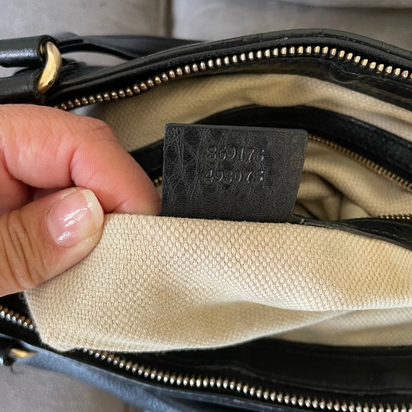 Gucci SOHO pebbled leather tote - Picture 5 of 13